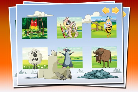 Safari Wildlife Animals Jigsaw Puzzles For kids - Cute Animal Jigsaw Puzzles Learn for preschool kids boys and girls screenshot 2