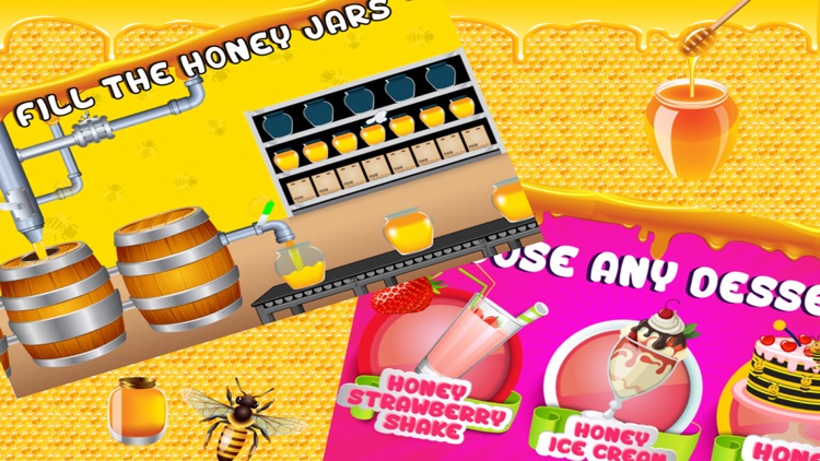 Honey Sweet Shop & Factory - Make frozen Ice Cream, milkshake & shortcake with cooking chef