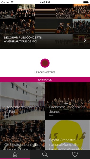 Agenda des orchestres AFO