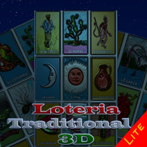 Loteria 3D Traditional Lite iOS App