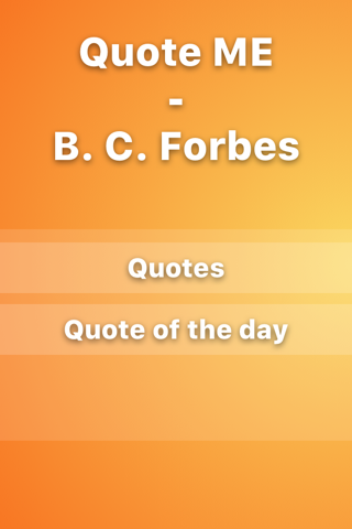 Daily Quotes - B. C. Forbes Version screenshot 2