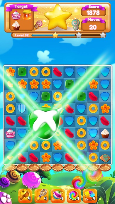 MAGIC CANDY MATCH 3 1.2 IOS GAME GIẢI TRÍ MAGIC CANDY MATCH 3 1.2 IOS