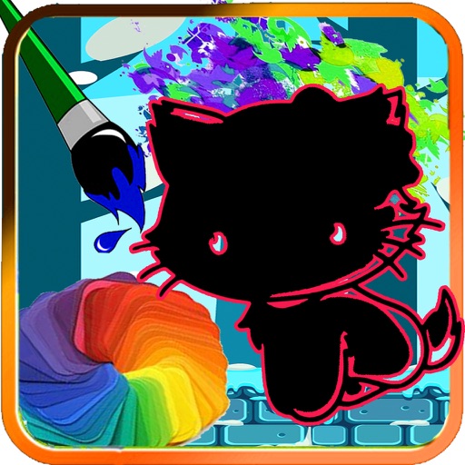 Kids Paint Hello Kitty Paint Edition icon