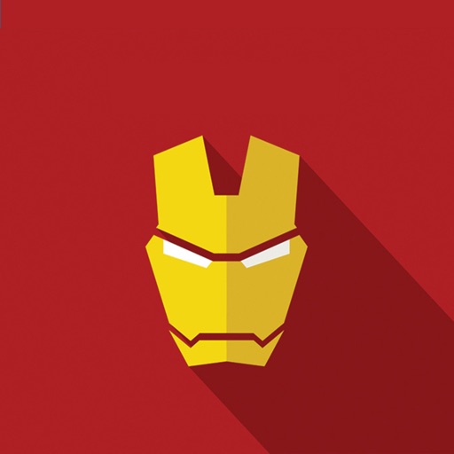 Wallpapers for The Iron Man Free HD + Filters and Emoji Comics Stickers icon