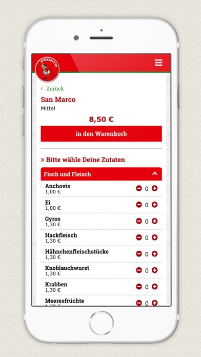 How to cancel & delete Pronto Pizza Hamburg from iphone & ipad 3