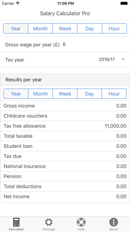 UK Salary Calculator Pro 2016/17