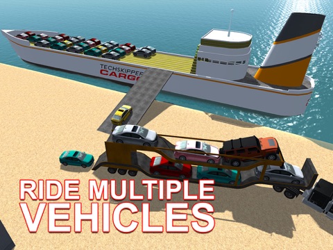 貨物船のカートランスポーターは トラックを運転 このシミュレーターのゲームに大きな船を航行します Free Download App For Iphone Steprimo Com