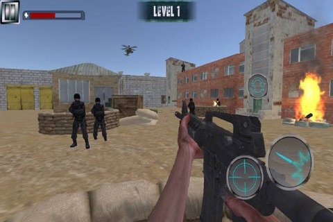 commando frontline shooter combat fury 3D screenshot 2