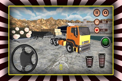 Transporter Truck Driver Sim screenshot 3
