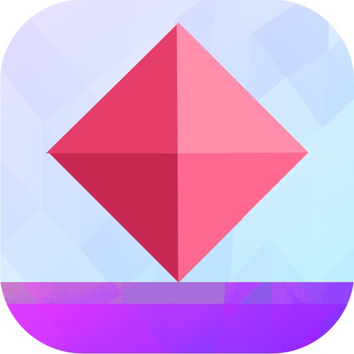 Gem Ruby Dash Free - Endless Doodle Jump iOS App