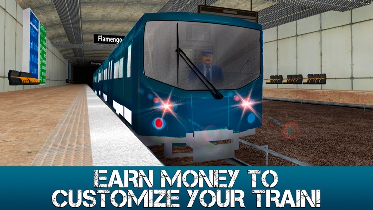 Rio Subway Train Driver Simulator 3D screenshot-3