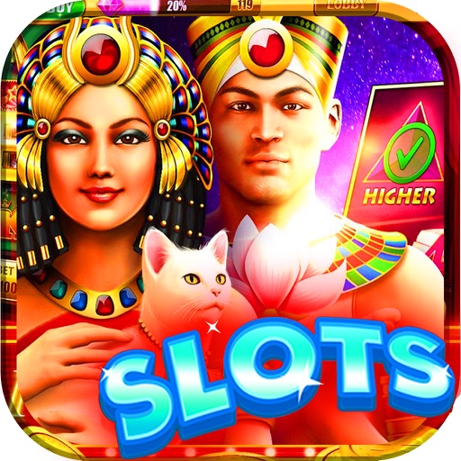 Big Gold Casino &Slots:Mega Slots Of Cats And Cash Machines HD Icon