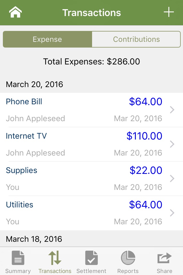 $hare - split & share expense screenshot 4
