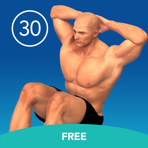 Men's Situp 30 Day Challenge FREE iOS App