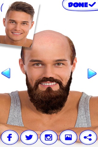 Make Me Bald Booth – Shave Your Head with Funny Photo Montage and Pic Editor With Stickers screenshot 4