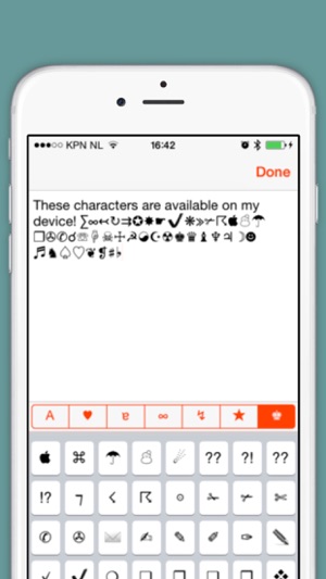 Characters >> 500+ symbols(圖1)-速報App