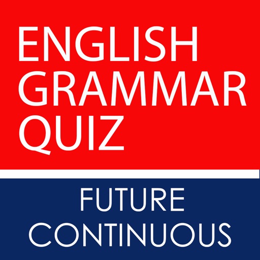 Future Continuous English Tense - Learn English Grammar Game Quiz for iPad edition Icon