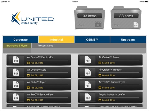 United Safety Document Manager screenshot 2