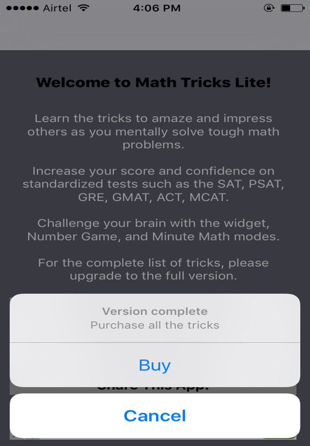 Fun Math Tricks screenshot 3