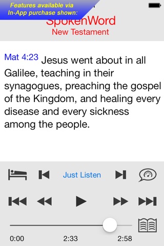 SpokenWord Audio Bible screenshot 3