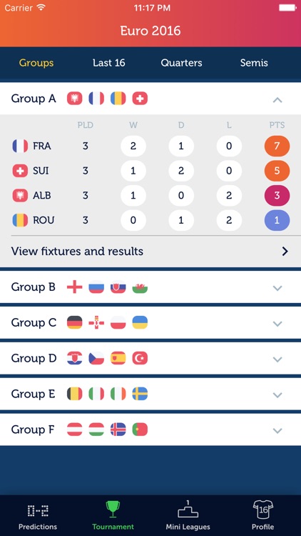 Euro Predictor 2016