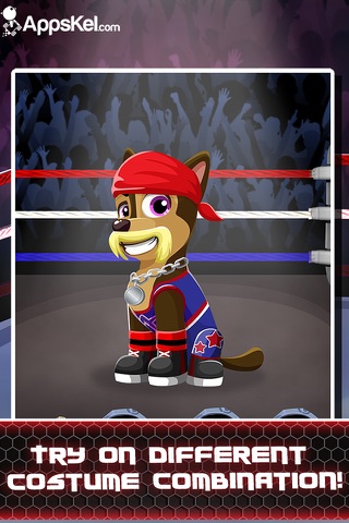 Immortal Pups Wrestle Dress Up Mania – Pro Wrestling Dogs Games for Free screenshot 3