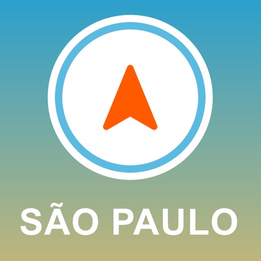Sao Paulo, Brazil GPS - Offline Car Navigation icon