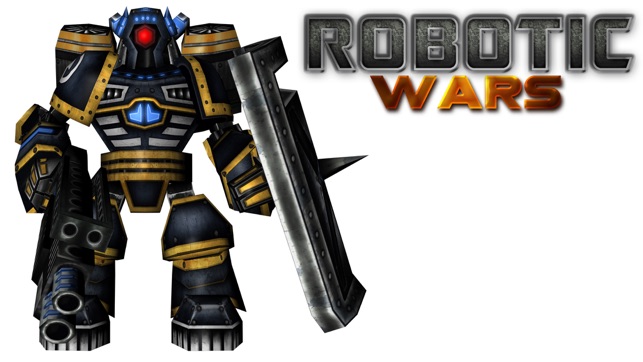 Robotic Wars sci-fi FPS Shooter with lot