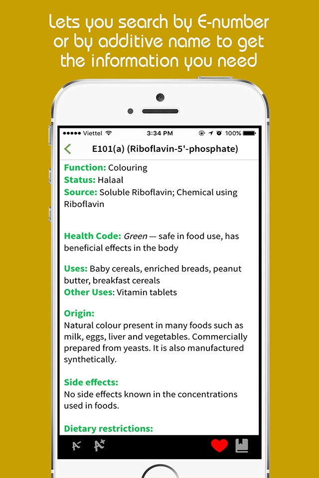 E Numbers - Food Additives and Ingredients Association screenshot 3