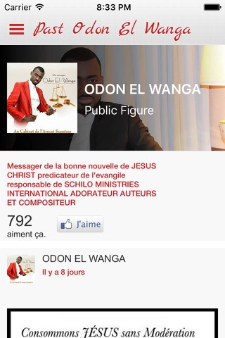 Pastor Odon El Wanga screenshot 4