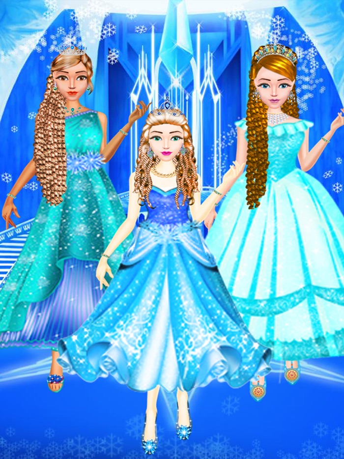 Snow Princess  Designs Tailor Boutique Girls Games