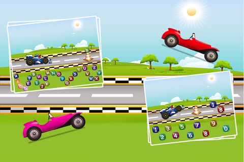 Kids typing Racing For Kids - typing games screenshot 3