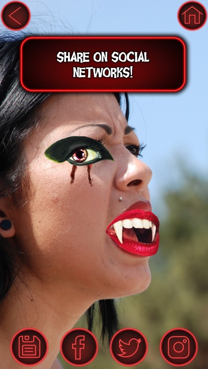Vampire Camera Photo Editor - Deceit People with Gloomy & Dreadful Mockery Disguise screenshot-4
