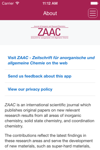 ZAAC - Zeitschrift für anorganische und allgemeine Chemie screenshot 4