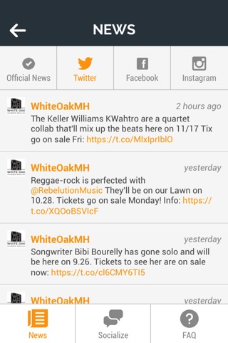 White Oak Music Hall screenshot 3