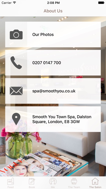 The Smooth You Salon App