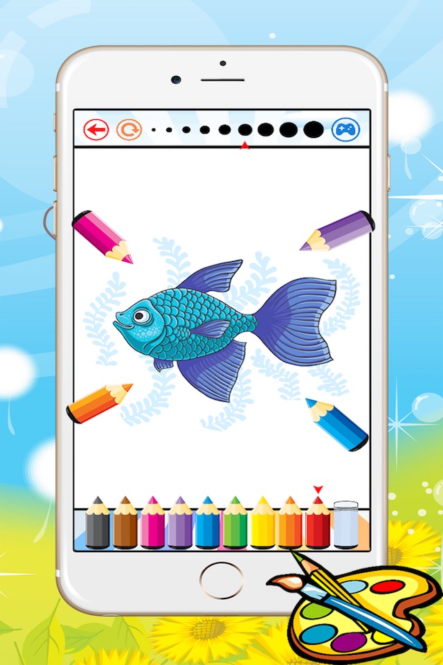 Animal Coloring Book - Drawing for kid free game, Paint and color games HD for good kid screenshot 4