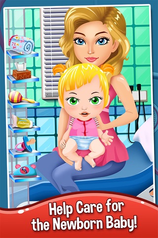 Baby Doctor Salon Spa Makeover Kid Games Free screenshot 2