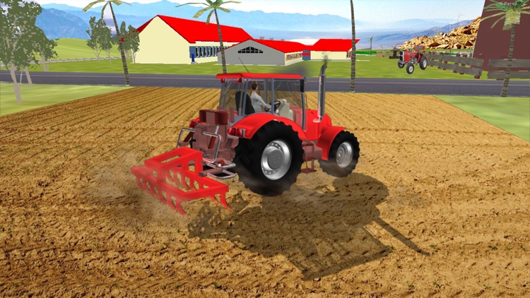 VR Simulate Modern Farming Tractor Free - village harvesting simulation 2k16 screenshot-4