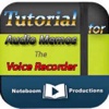 Tutorial for Audio Memos - The Voice Recorder