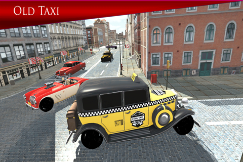 Old School Driving in Car : Free Play Racing Game screenshot 4