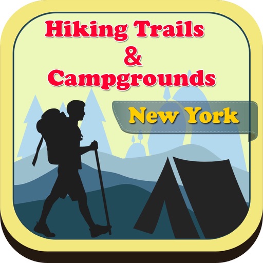 New York - Campgrounds & Hiking Trails icon