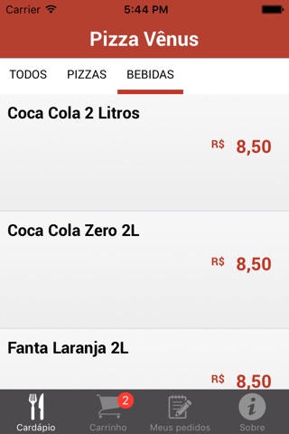Pizzaria Vênus - Porto Alegre screenshot 3