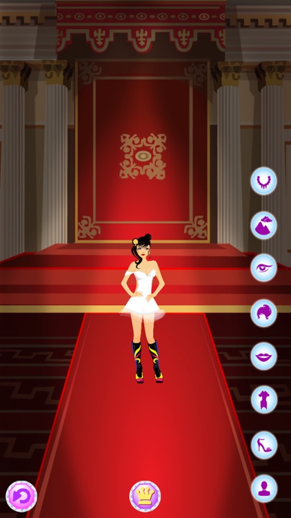 Royal Princess Dressup - Superstar Fashion Girl screenshot-4