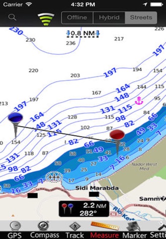 Melilla GPS Nautical Charts screenshot 4