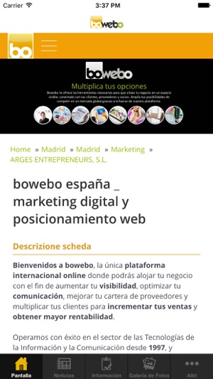 Bowebo España