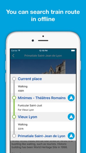 Lyon, France guide, Pilot - Completely supported offline use(圖4)-速報App