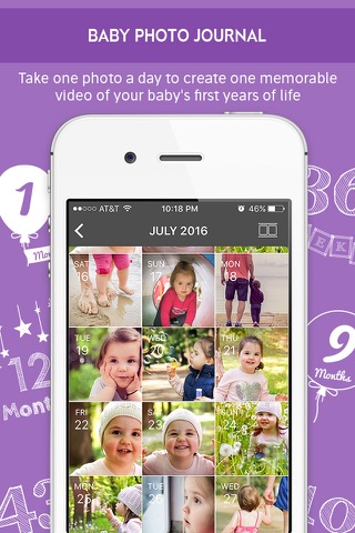 Bump and Baby Milestone Photo Editor Video Editor screenshot 4