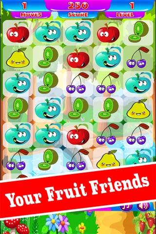 Candy Fruits Kids Super Match Games screenshot 2