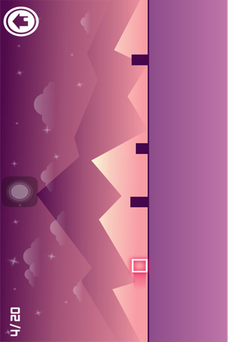 霓虹方块逃脱-指尖上的方块跑酷游戏 screenshot 3